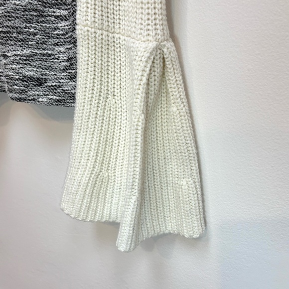 Anthropologie Dolan Boho Mixed Media Raglan Bell Sleeve Chunky Knit Sweater XS - Picture 12 of 15